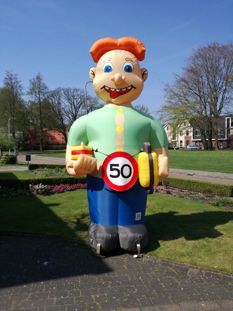 Abraham opblaaspop Fastfood - Afbeelding 3