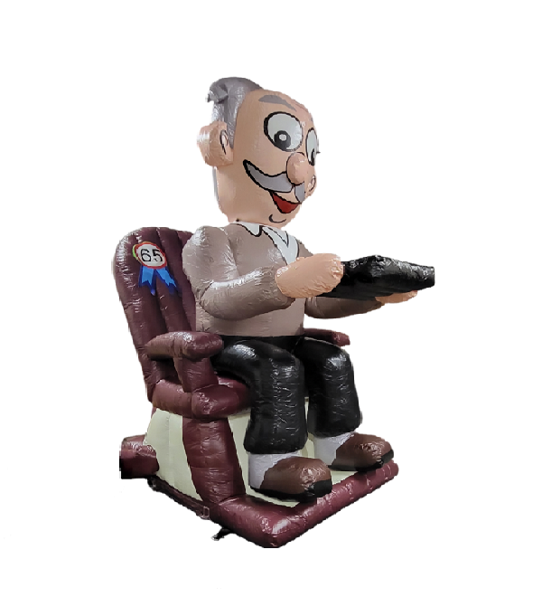 Sarah opblaas pop in Auto - Afbeelding 3