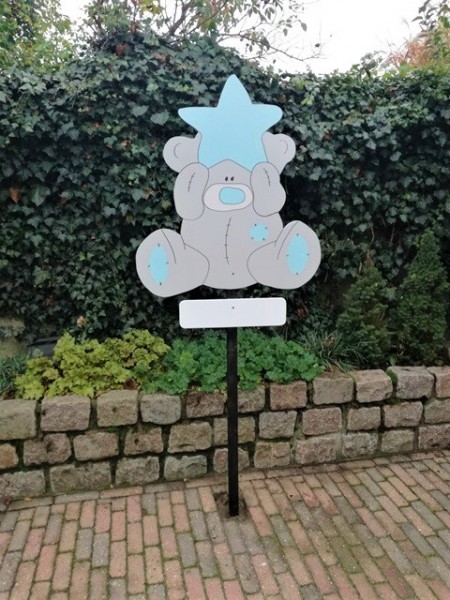 geboortebord huren beertje