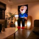 Indoor Abraham op stoel