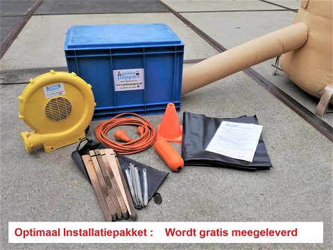 Opblaaspop pensioen Hippe dame - Afbeelding 2