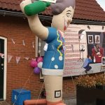 Halve Sarah opblaaspop Feestend