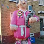 Sarah opblaaspop Uitslaper