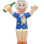 Sarah opblaaspop Juichend