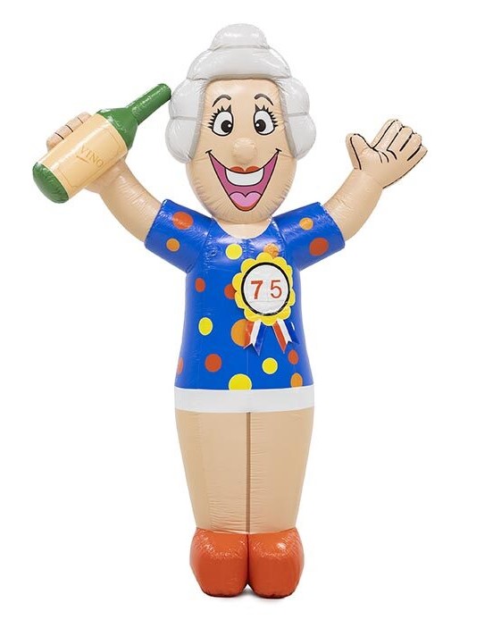 Sarah opblaaspop Juichend - Afbeelding 2