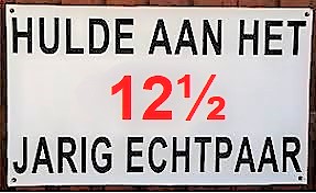 Spandoek Bruidspaar - Afbeelding 2