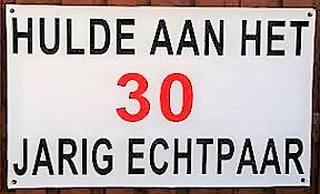 Spandoek Bruidspaar - Afbeelding 4