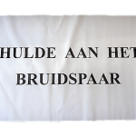 Spandoek Bruidspaar
