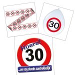 Versierpakket Verkeersbord 50 jaar Sarah