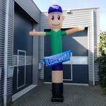 Skytube Blauw 6 meter