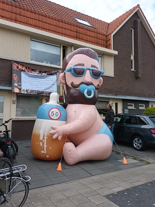 Abraham opblaaspop Baby - Afbeelding 2