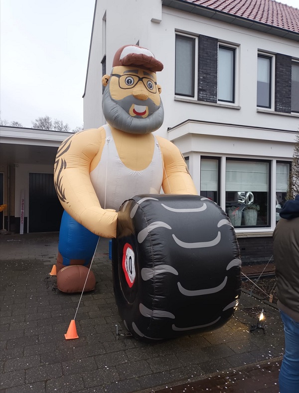 Abraham opblaaspop Trucker - Afbeelding 3