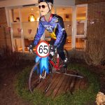 Opblaaspop pensioen Hoera dame