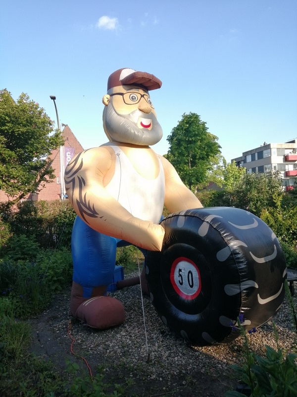 Abraham opblaaspop Trucker - Afbeelding 4