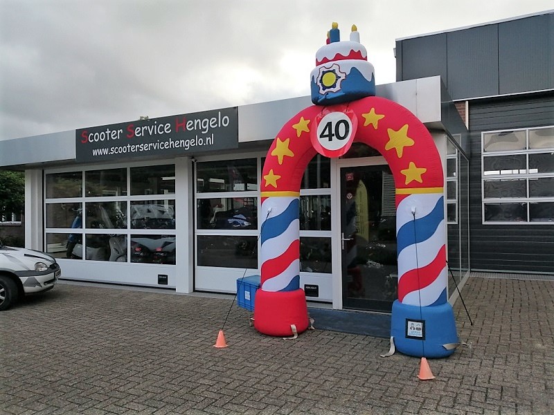 Opblaas Feestboog - Afbeelding 2