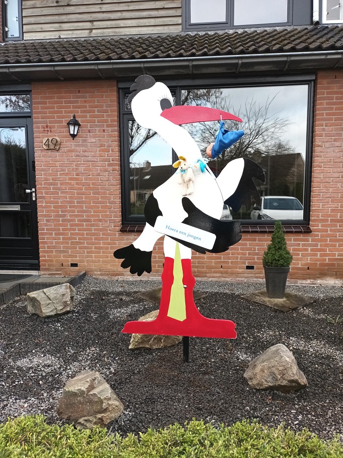 Opblaaspop pensioen Hoera dame - Afbeelding 14