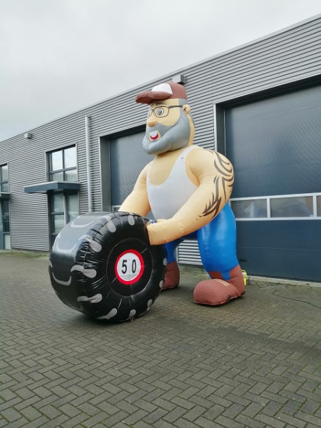 Abraham opblaaspop Fastfood - Afbeelding 6