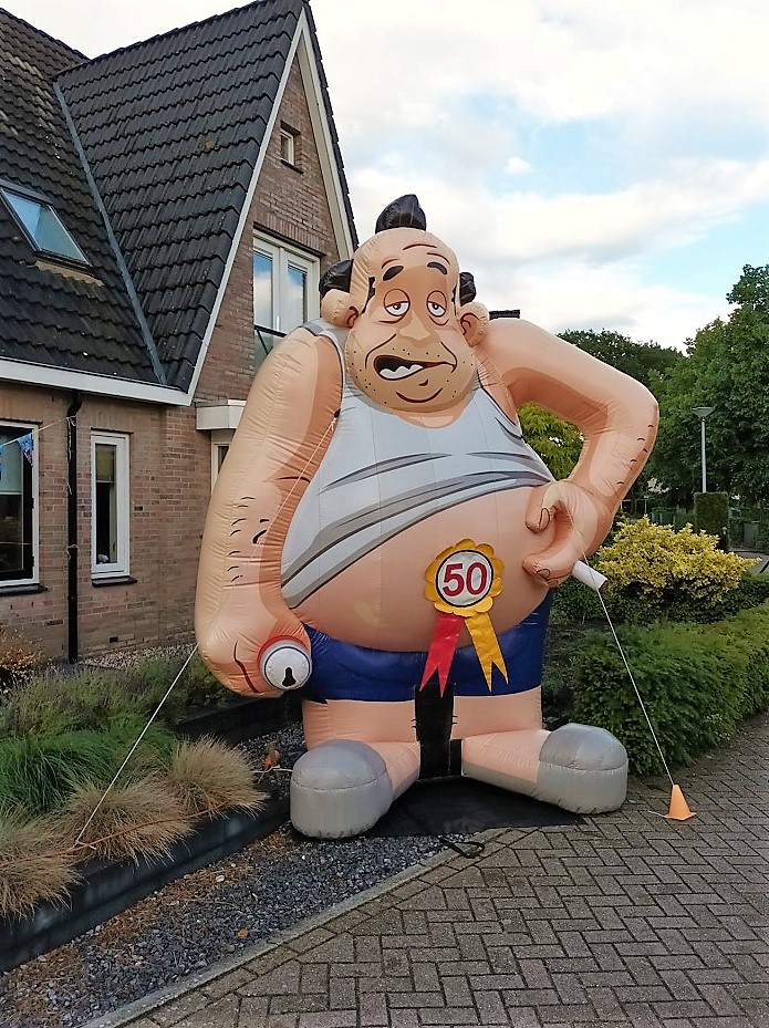 Abraham opblaaspop Mister Ugly - Afbeelding 3