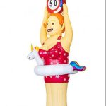 Halve Sarah opblaaspop Feestend