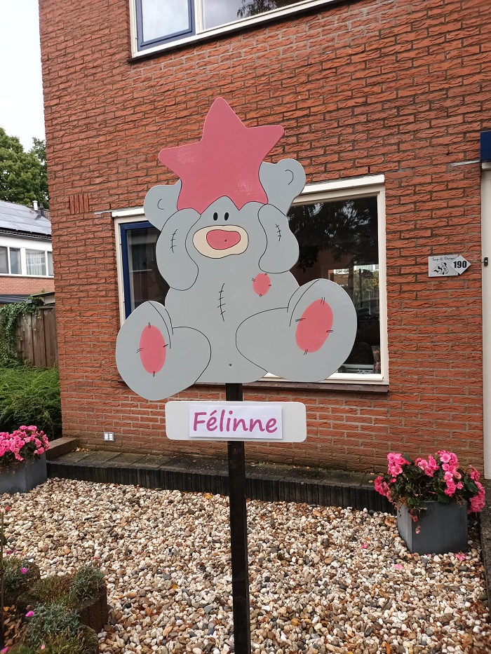 Opblaaspop pensioen Hoera dame - Afbeelding 13