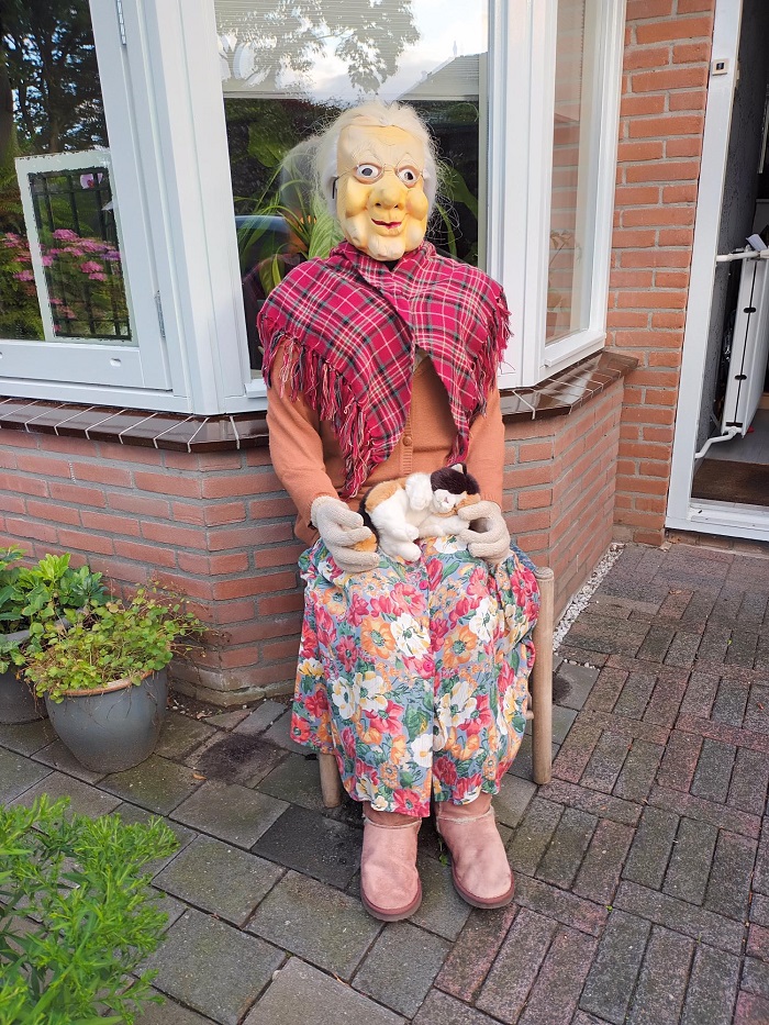 Opblaaspop pensioen Hoera dame - Afbeelding 7