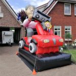 Sarah opblaaspop XXL Super Scootmobiel