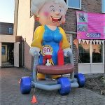 Sarah opblaaspop Rollator