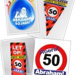 Versierpakket Supervoordeel 50 jaar Abraham